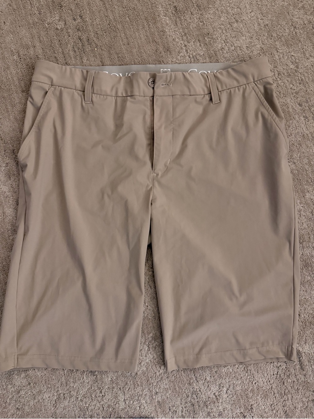 Covel khaki shorts size 35